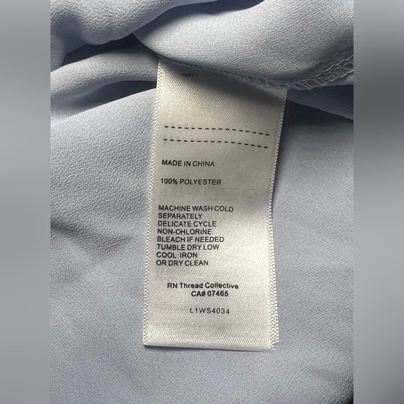 Laundry by Shelli Segal Women's Blue Faux Silk Sleepwear Top,Pajama,Size S,NWT - Picture 10 of 10